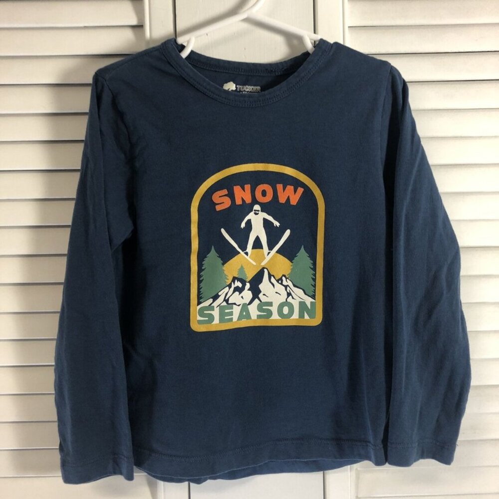 Tucker & Tate Size 4 Long Sleeved Snow Season Tee